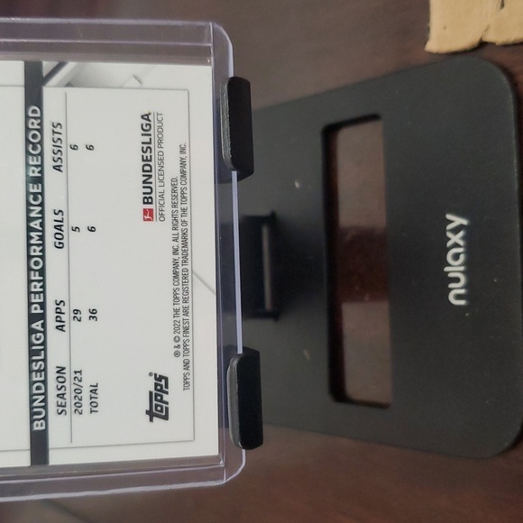 Florian Wirtz 2022 Topps Finest Refractor #11/350 Numbered Card - Picture 6 of 6